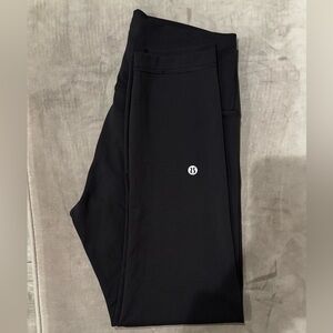 lululemon athletica Black Leggings sz 8., 24” inseam